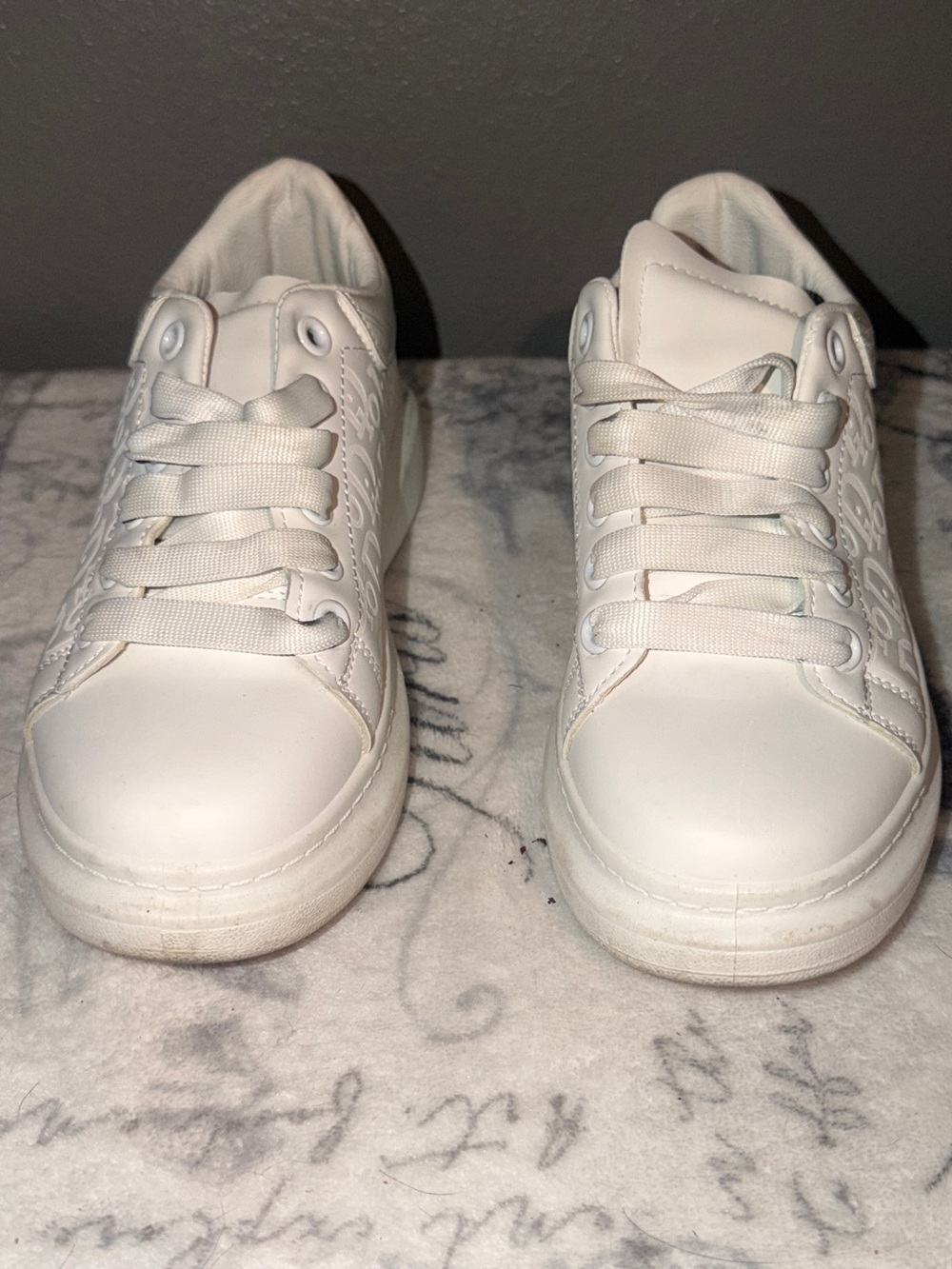 Classic White Women's Low-Top Sneakers